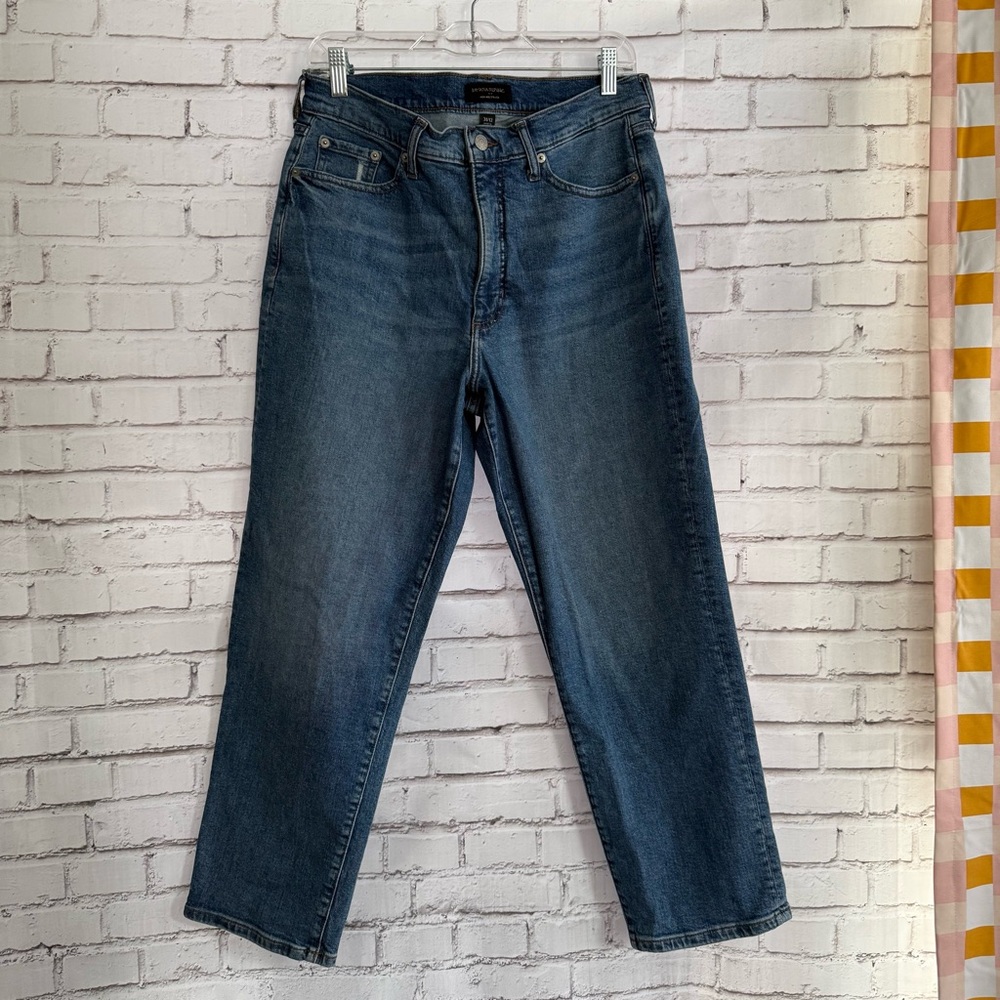 Banana‎ Republic Dark Blue Straight Jeans